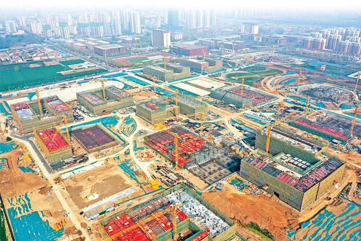 厚植人才沃土涵养发展活水济源产教融合园区基础设施建设项目纪行